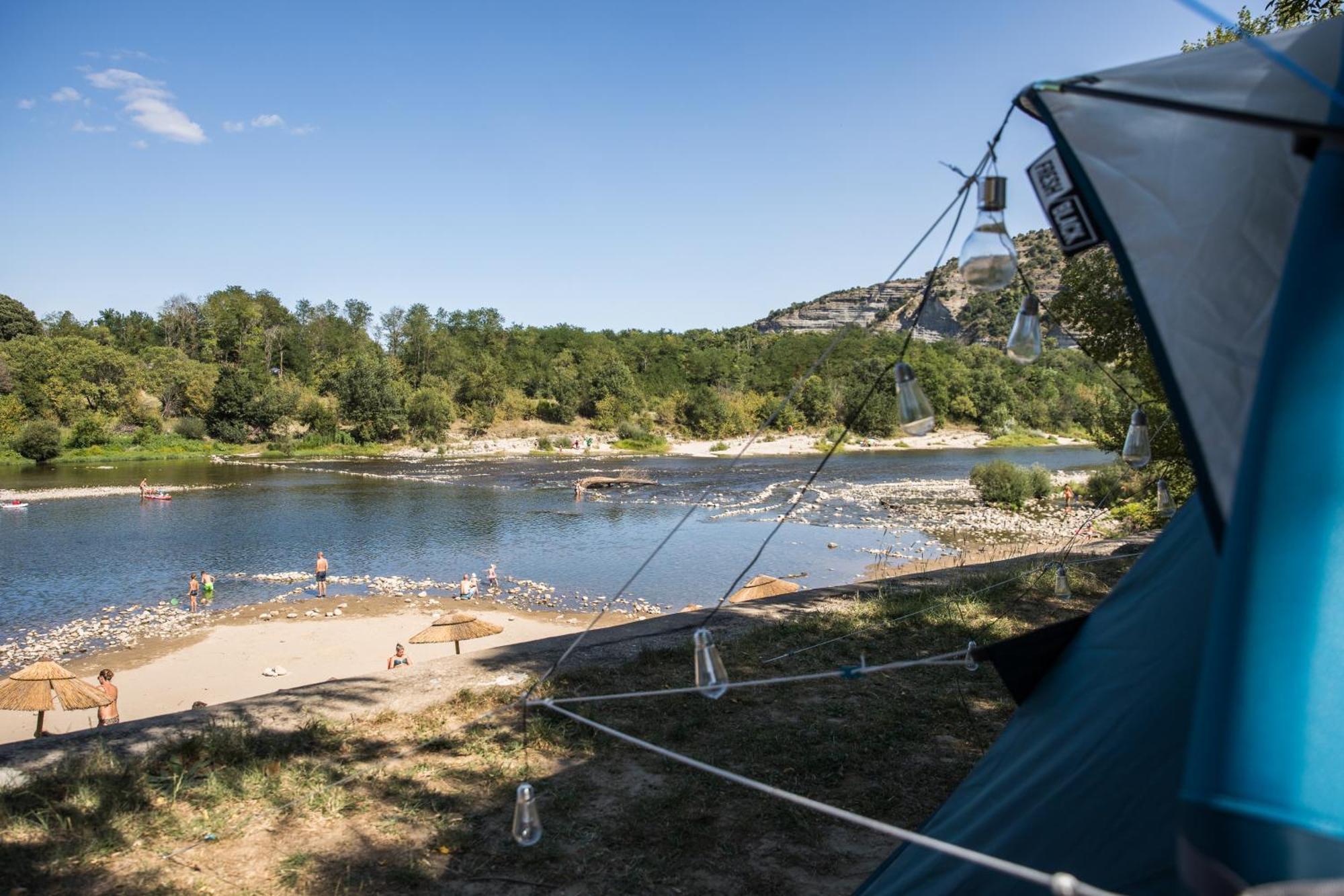 Camping RCN La Bastide en Ardèche Sampzon Esterno foto