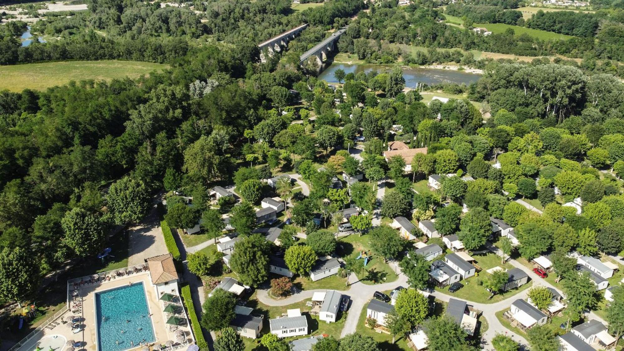 Camping RCN La Bastide en Ardèche Sampzon Esterno foto