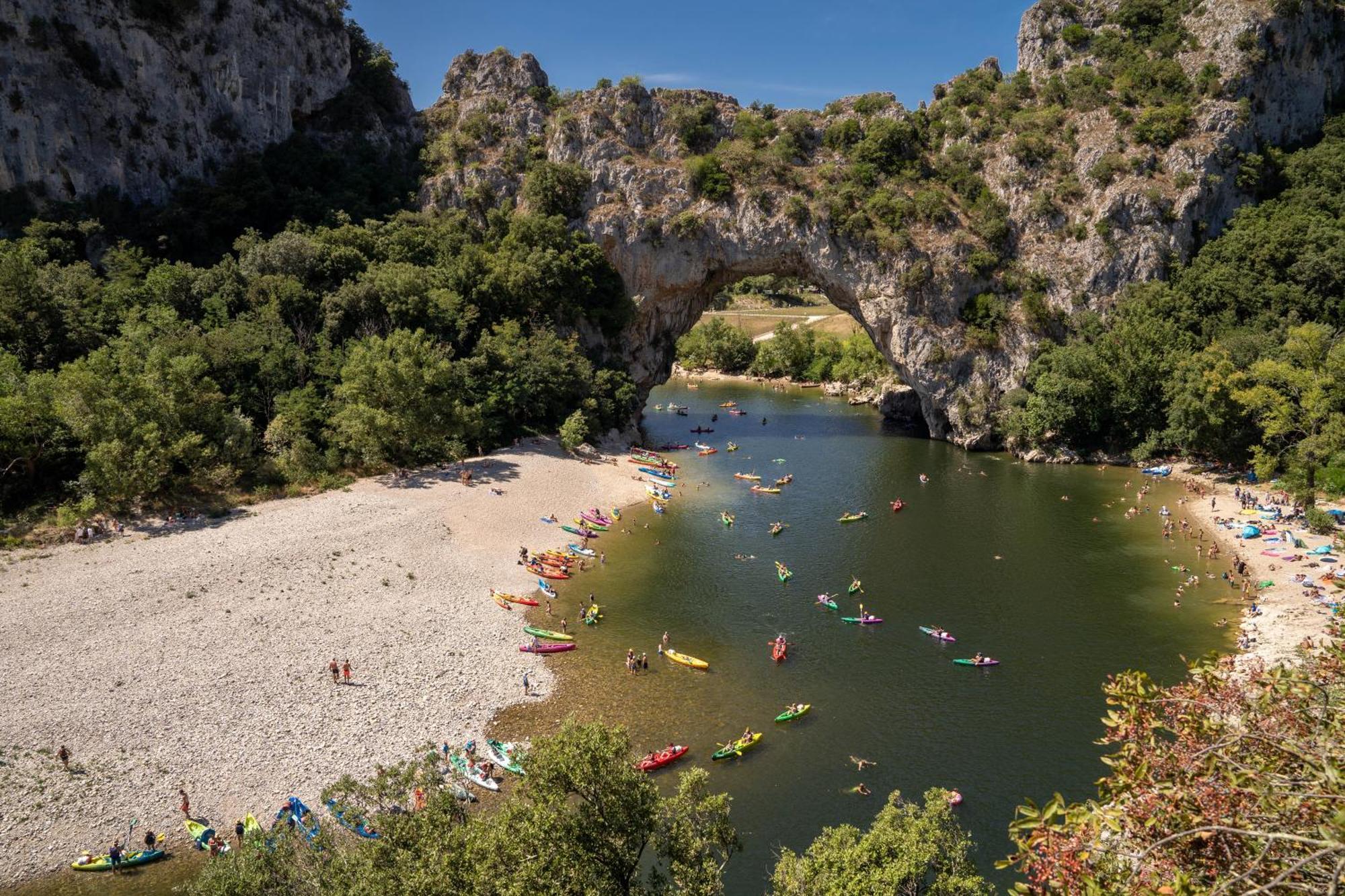 Camping RCN La Bastide en Ardèche Sampzon Esterno foto