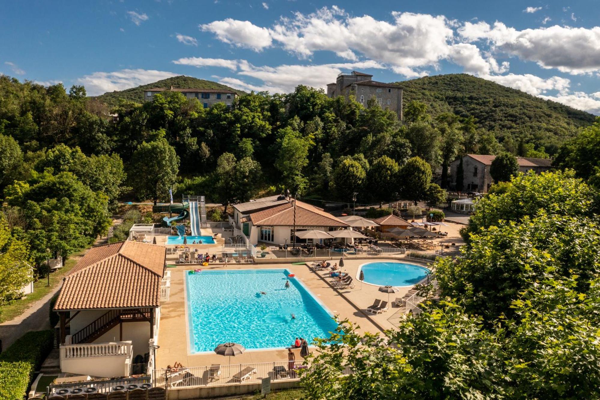 Camping RCN La Bastide en Ardèche Sampzon Esterno foto