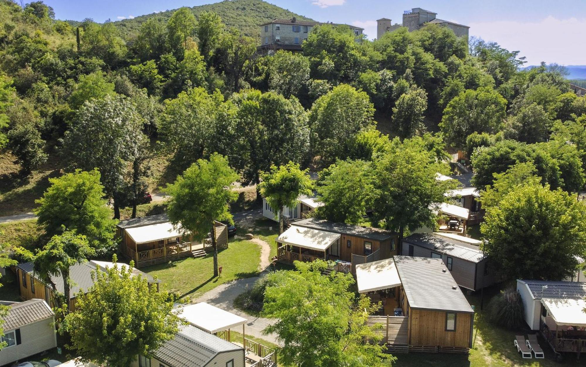 Camping RCN La Bastide en Ardèche Sampzon Esterno foto